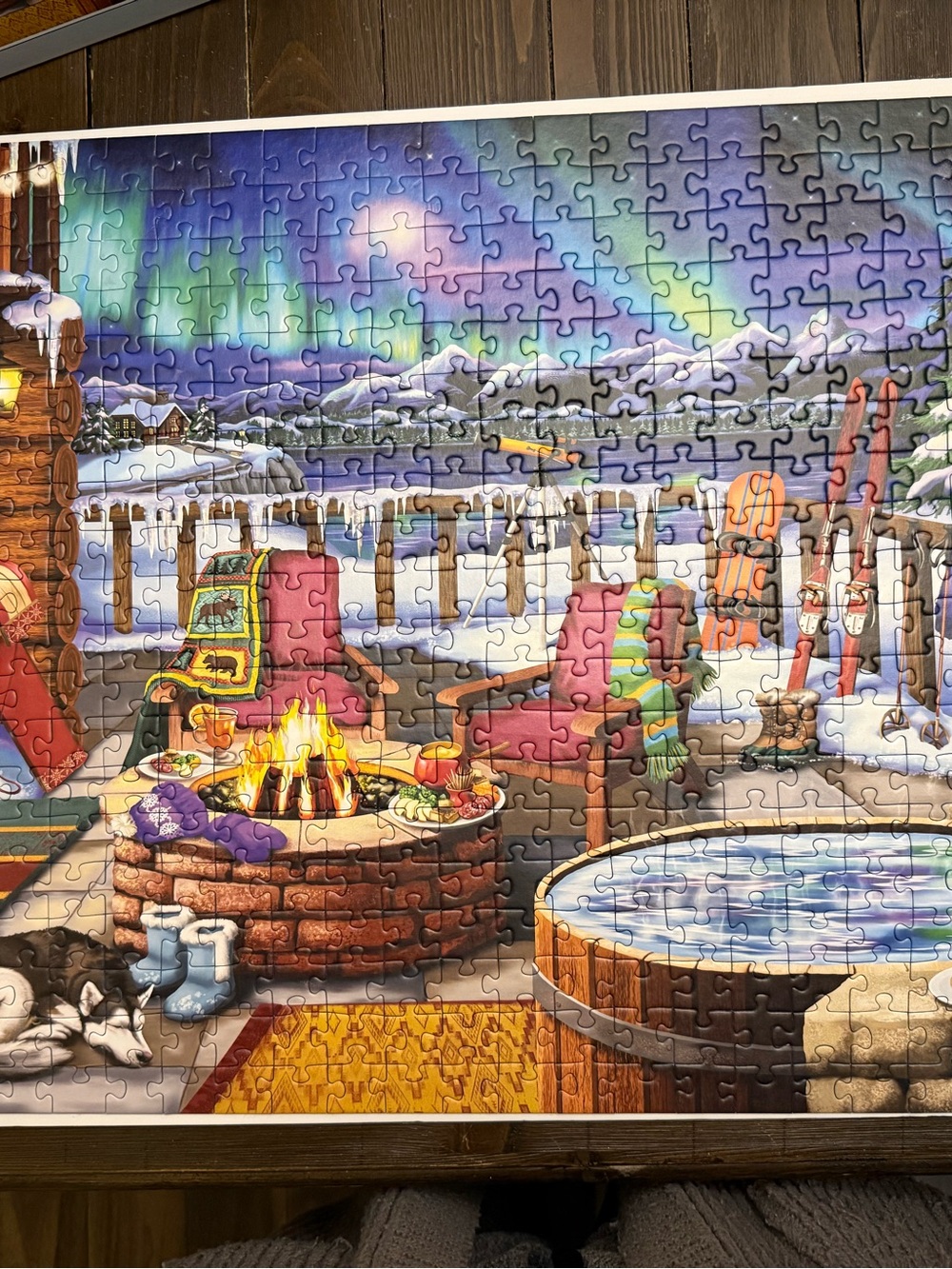 Northern Lights 500-piece puzzle by Ravensburger